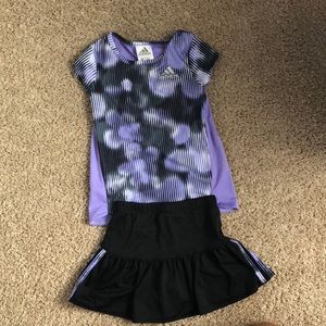 Toddler girl adidas outfit